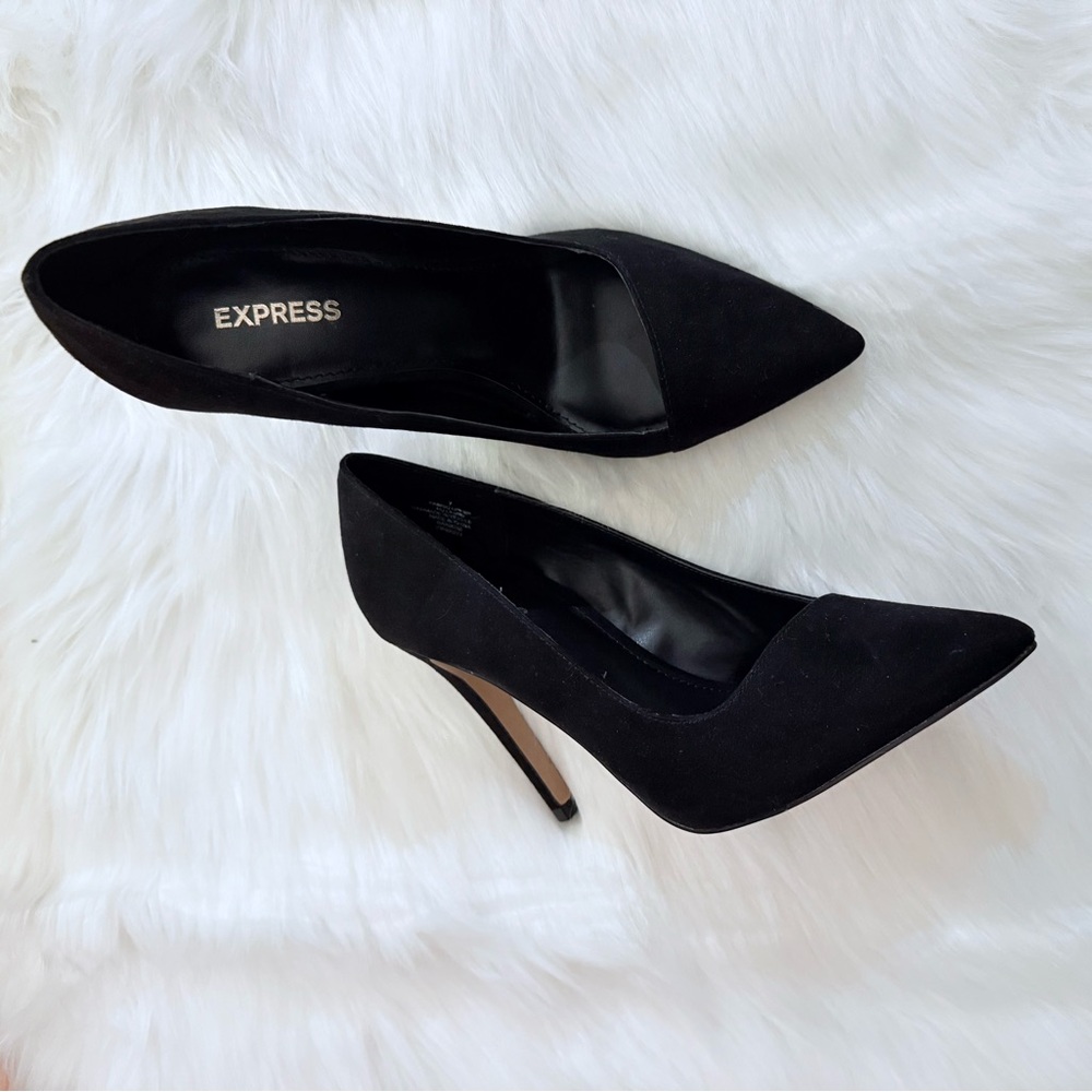Express Elegant Black Women's Heels